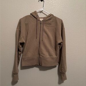 Universal Thread Brown Zip-Up Hoodie